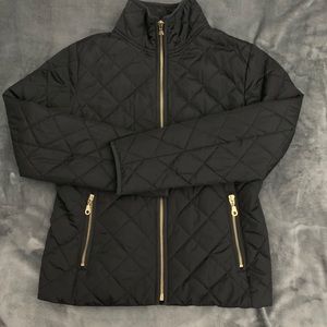 Old navy light weight quilted black jacket